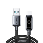 Joyroom Auto Power-Off Fast Charging Data Cable Usb-A To Type-C Black S-A55 (One Year Warranty)