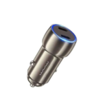 Wuw High Power Metal Dual Port Car Charger 40W C190 (3 Month Warranty)