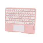 ⁦Bluetooth Colourful Arabic and English Keyboard With Touchpad⁩ - الصورة ⁦2⁩