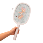 Rechargeable Electric Mosquito Swatter And Bug Zapper Racket (3 Days Warranty)
