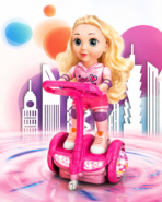 ⁦Sport Girl Balance Car Doll Toy⁩ - الصورة ⁦3⁩