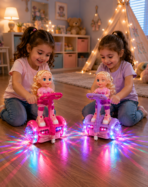 ⁦Sport Girl Balance Car Doll Toy⁩ - الصورة ⁦4⁩