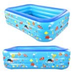 SEA Friends Two-Ring Inflatable Pool Small Size 1.2M - Image 5
