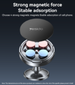 ⁦Yesido Car Phone Magnet Holder C215⁩ - الصورة ⁦8⁩