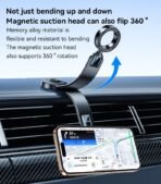 ⁦Yesido Strong Magnet Holder With 360 Rotation C217⁩ - الصورة ⁦5⁩