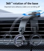 ⁦Yesido Strong Magnet Holder With 360 Rotation C217⁩ - الصورة ⁦2⁩