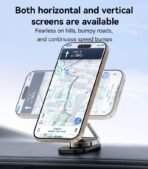 ⁦Yesido Magnet Holder 360 Rotation Foldable Phone Holder C222⁩ - الصورة ⁦3⁩