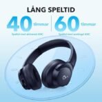 ⁦ANKER SOUNDCORE Q20i WIRELESS NOISE CANCELLING HEADPHONE A3004H32 BLUE (ONE YEAR WARRANTY)⁩ - الصورة ⁦4⁩