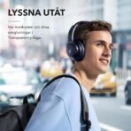 ⁦ANKER SOUNDCORE Q20i WIRELESS NOISE CANCELLING HEADPHONE A3004H32 BLUE (ONE YEAR WARRANTY)⁩ - الصورة ⁦6⁩