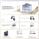 ⁦Joyroom Openfree Series True Wireless Earbuds Space Grey JR-OE3 (One Year Warranty)⁩ - الصورة ⁦4⁩