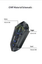 Yesido Helmet Speaker IPX6 Waterproof VC19 (One Year Warranty) - Image 5