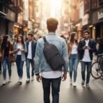 ⁦Yesido Crossbody Bag 7.0Inch WB33⁩ - الصورة ⁦4⁩