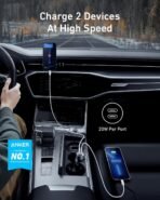 ⁦Wuw High Power Metal Dual Port Car Charger 40W C190 (3 Month Warranty)⁩ - الصورة ⁦2⁩