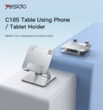 ⁦Yesido Tablet Stand 4.5-13Inch C185⁩ - الصورة ⁦2⁩