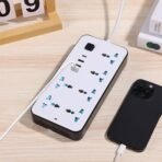 ⁦A006 Power Socket 2000W 6Port+3Usb+PD 2Meter (3 Month Warranty)⁩ - الصورة ⁦3⁩