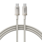 Baseus Titanium Alloy USB-C to USB-C 100W PD Cable P10378100G21-00 1m – Grey