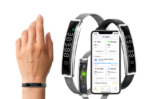 Smart Bracelet For Health Tracking With Staineless Bracelet (One Month Warranty)
