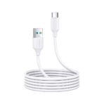Joyroom Fast Charging Data Cable Usb-A To Type-C 3A  2Meter (White) S-UC027A9 (One Year Warranty)