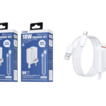 Remax 18W Charger Set 1U Fast Charger+ A-L Cable RP-U119