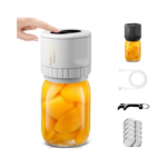 Electric Mason Jar Vacuum Sealer KZ-80S, Type-C Rechargeable, Wide & Regular Mouth