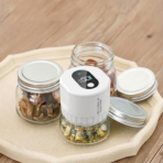 Electric Mason Jar Vacuum Sealer KZ-80S, Type-C Rechargeable, Wide & Regular Mouth - Image 2