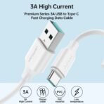 Joyroom Fast Charging Data Cable Usb-A To Type-C 3A  2Meter (White) S-UC027A9 (One Year Warranty) - Image 2