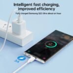 Joyroom Fast Charging Data Cable Usb-A To Type-C 3A  2Meter (White) S-UC027A9 (One Year Warranty) - Image 3