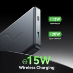 Joyroom 10000MAH Powerbank 22.5W Ultra-Slim Magnetic Wireless Powerbank JR-PBM08 PRO - Image 4