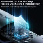 ⁦JOYROOM StarWay Series S-A63 1.2m 100W USB-C to USB-C Auto Power-Off Charging Data Cable⁩ - الصورة ⁦4⁩