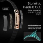 ⁦Smart Bracelet For Health Tracking With Staineless Bracelet (One Month Warranty)⁩ - الصورة ⁦4⁩