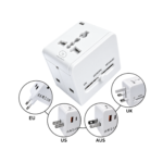 Wuw Universal Travel Adapter QC+PD C211 (3 Month Warranty)