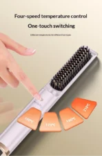 Yesido Straightener Brush 15 Second Fast Heating 2IN1 Straight & Curls 200Millions Ions MG33 (One Year Warranty) - Image 10