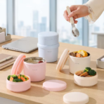 Pinkah Double-Wall Stainless Steel Vacuum Food Jar - Image 6